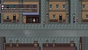 Girl's Small Tits Exposed! Men Don't Notice in Detective Girl Adventure!