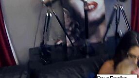 Energetic Threesome Ends With Dirty Creampie!