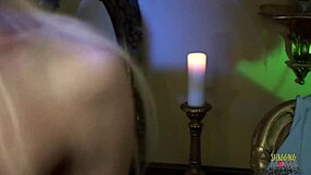 tanya tate in black fishnet gets pounded hard from behind in missionary