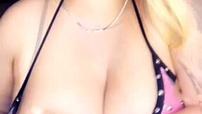 sexy barbie flaunts big tits in tempting poses.