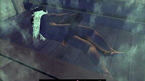 what's heating up at the sauna with wild cartoon action?