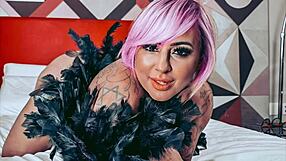 Blonde milf shows pussy and gets fucked in car!