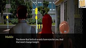 My new family game unfolds with a redhead teen in wild 3D