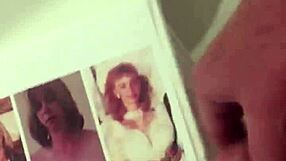 I masturbate and cum tribute to Brad and Ginger