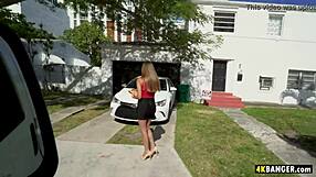 Bubble Butt Babe Alexa Vega Fucked Hard in Van Doggystyle