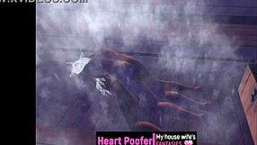 what's heating up at the sauna with wild cartoon action?