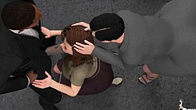 wife cucks husband for job promotion interracial