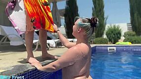 Chubby Young Pool Boy Gets Deepthroat and Hard Fuck at Hotel