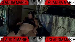 fat girl and gay friend get dirty in parents house before caught