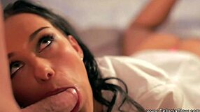 lustful blowjob leads to swallow and facial cumshot