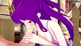 Scáthach-Skadi FUCKS on Throne 2 in Type-Moon