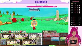 Vtuber Lewdneko Plays Evenicle, Showing Off Her Huge Tits - Part 18