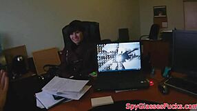 beautiful teen feels intense pleasure riding cock in pov