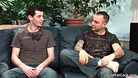 Aiden Blue Sucks Big Gay Cock in First Hardcore Video!