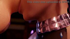 kda kaisa sucks and fucks two big cocks