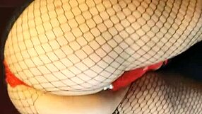 christmas striptease with ripped clothes