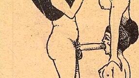 Discover the vintage comic alphabet in an intriguing retro style.