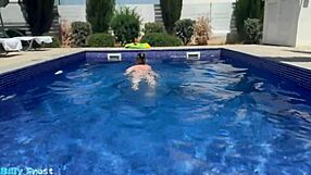 Chubby Young Pool Boy Gets Deepthroat and Hard Fuck at Hotel