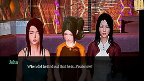 just chilling with my new family 203 in this erotic cartoon