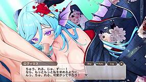 Monster Girl Gives Intense Blowjob In Anime Scene!