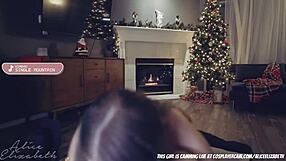 hey, santa was kind this year with webcam fingering and masturbation