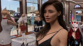 buying a sexy dress turns wild in steps of debauchery 16