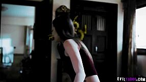 Kyler caught masturbating by stepmom