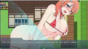 Rural jk exhibitionist flashing and masturbating in a game