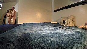 Aphroditie shares stories with her blonde companion during a break