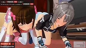 Uncensored Erotic Anime Idol Threesome