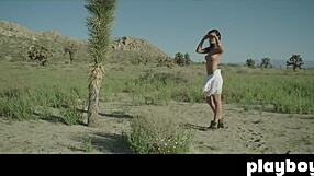 alexandra tyler exposes tits outdoor!