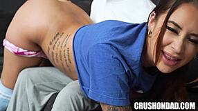 Scarlett Sommers Gets Hard Spanking from Allen Swift