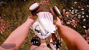 โย่ 来看 Get Your Yordles Off HD บน MoistCavityMap กับฉากน้ำแตกในชุ่มๆ!