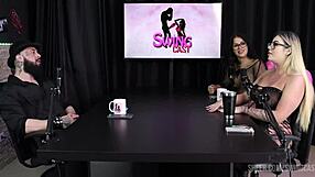 Compilado Do Gabe Spec Com Gabi Tamiris No Swing Cast Com Tifany Rocha Sheer Red