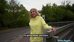 Public agent stunning blonde euro babe gets a hard deep dicking