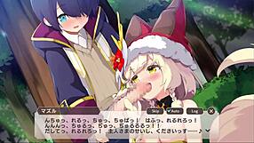 Monster Girl Gives Intense Blowjob In Anime Scene!