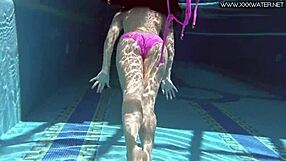 Hey, Jessica Lincoln, Getting Naughty in the Pool?