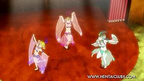 Belly Dancing Girls in Suisei No Gargantia DXD Fan Service