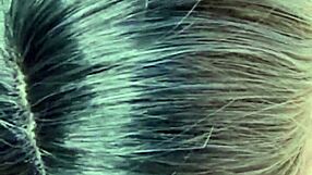 Lola savors her favorite oral activity with a big cock.