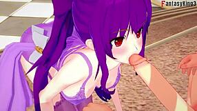 Scáthach-Skadi FUCKS on Throne 2 in Type-Moon