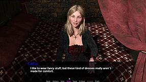 Blonde knight's tale begins with shaved pussy adventure