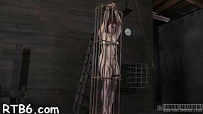 sexy slave gives blowjob but craves hardcore fucking instead