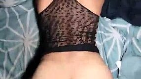 Does the petite brunette I hired yesterday have the sexiest ass in lingerie?