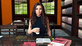 Being a Dik 12: library date with a hot rich girl