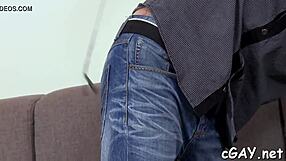 Intense Rimming Action Between Muscular Gay Hunks