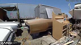 Latina Bad Girl Caught Sucking Cop's Dick Outdoors