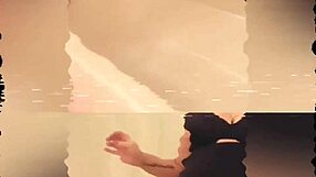 woman pissing in shower with dirty talk