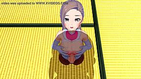 Cute girl in sexy maid costume drives my cock wild in 3D hentai