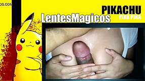 mexican girl with glasses learning to suck