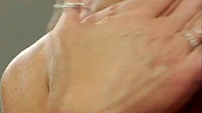 Blonde girl licks and kisses Deauxma's pussy, making her squirt multiple times in a casual lesbian encounter.